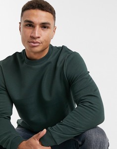 Свитшот цвета хаки ASOS DESIGN-Зеленый