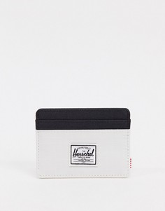 Визитница в стиле колор блок Herschel Supply Co Charlie-Белый