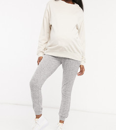 Серые ультрамягкие джоггеры узкого кроя ASOS DESIGN Maternity-Серый