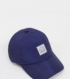 Блестящая кепка темно-синего цвета с логотипом Ellesse, эксклюзивно для ASOS-Темно-синий