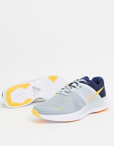 Темно-синие кроссовки Nike Training Renew Fusion-Синий