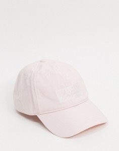 Розовая бейсбольная кепка с однотонным логотипом Hollister-Розовый