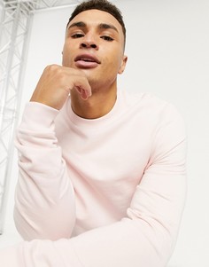 Розовый свитшот из органического хлопка ASOS DESIGN