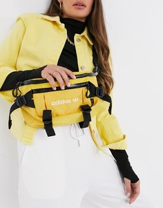 Желтая сумка-кошелек на пояс в стиле милитари adidas Originals-Желтый