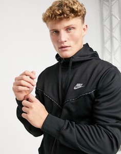Худи черного цвета с логотипом Nike Repeat Pack-Черный