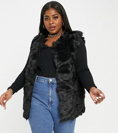 Черный жилет Missguided curve