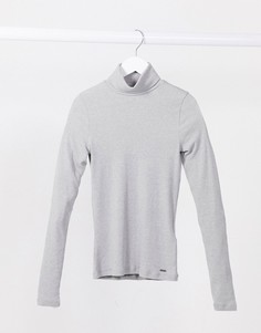 Серая водолазка Hollister-Серый