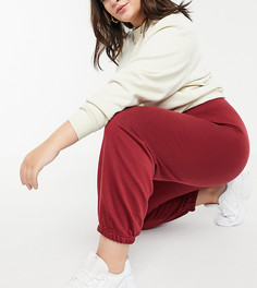 Джоггеры с завышенной талией New Girl Order Curve-Красный