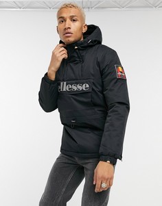 Черный дутый анора ellesse