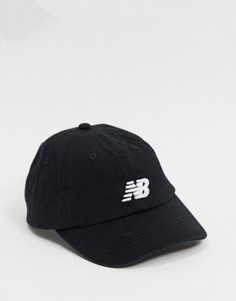Черная кепка с логотипом New Balance-Черный