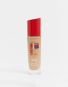 Устойчивая тональная основа Rimmel London Lasting Finish 25-Светло-коричневый