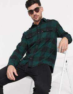 Рубашка в зеленую клетку Levis-Зеленый Levis®