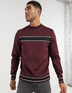 Бордовый свитшот River Island-Красный
