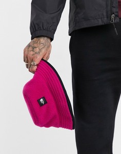 Розовая панама The North Face Fleeski Street-Фиолетовый