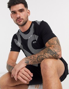 Футболка BOSS Athleisure 7-Черный
