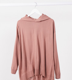 Розовый худи в рубчик Fashionkilla Maternity