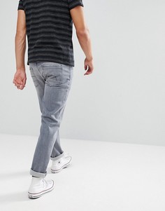 Серые джинсы прямого кроя Esprit-Серый