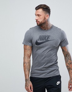 Серая футболка с логотипом Nike Futura 696707-073-Серый