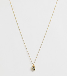 Золотистое ожерелье с подвеской-ракушкой Kate Spade Under The Sea-Золотой