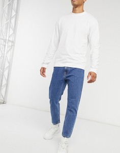 Джинсы в винтажном стиле Calvin Klein Jeans-Синий