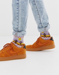 Носки до щиколотки с принтом ASOS DESIGN-Мульти