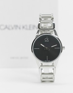Наручные часы с черным циферблатом Calvin Klein-Черный