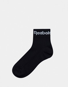 Черные носки до щиколотки Reebok Training-Черный