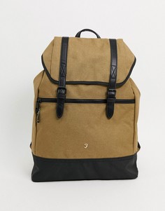 Рюкзак оливкового цвета Farah Helix-Светло-коричневый