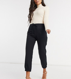 Черные джоггеры ASOS DESIGN Petite-Черный
