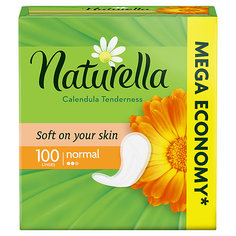 Женские ароматизированные ежедневные прокладки NATURELLA Calendula Tenderness (с ароматом календулы), 100 шт.