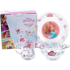 Набор посуды ОСЗ Disney Princess, 3 предмета