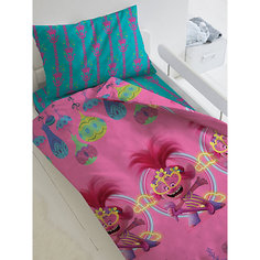 Комплект постельного белья 1,5 сп Непоседа Тролли 2 "Звезда сцены"