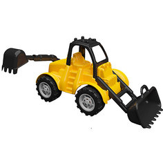 Машинка Terides Бульдозер с ковшом, 42 см