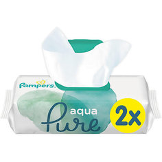 Детские влажные салфетки Pampers Aqua Pure, 2 х 48 шт