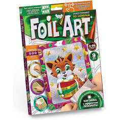 Набор для творчества Danko Toys Foil Art "Аппликация цветной фольгой"