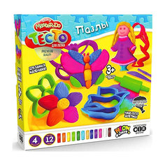Набор для творчества Danko Toys Master Do "Тесто для лепки "Пазлы"