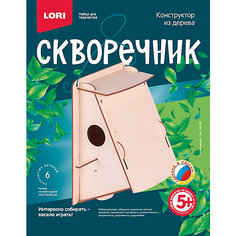 Конструктор Lori "Скворечник" Лесной домик, 6 деталей