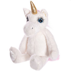 Мягкая игрушка ABtoys "Реснички" Единорог, 20 см