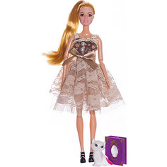 Кукла Junfa Toys "Золотая серия" Эмили с аксессуарами, 30 см