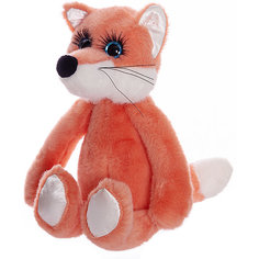Мягкая игрушка ABtoys "Реснички" Лисичка, 20 см
