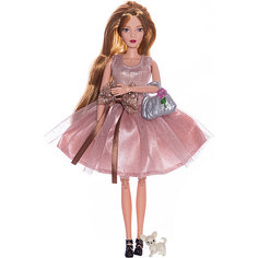 Кукла "Эмили. Розовая серия" с аксессуарами, 30см Junfa Toys