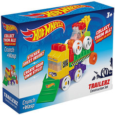Конструктор Bauer Hot Wheels Trailerz Crunch + Wasp Машинка Бауэр