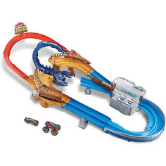 Автотрек Hot Wheels City Monster Truck "Гонка со скорпионом" Mattel
