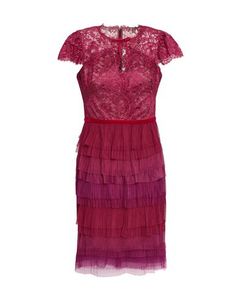 Короткое платье Marchesa Notte