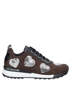Низкие кеды и кроссовки Love Moschino