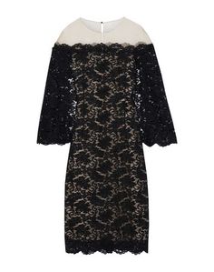Платье до колена Oscar de la Renta