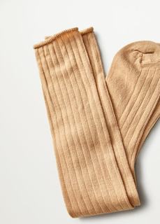 Носки из шерсти в рубчик - Soft Mango
