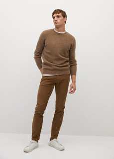 Вельветовые брюки в стиле джинсов slim fit - Bardem Mango