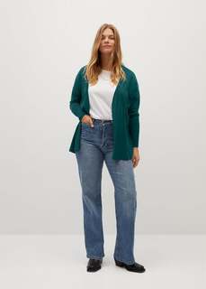 Кардиган из тонкого трикотажа - Agora Mango
