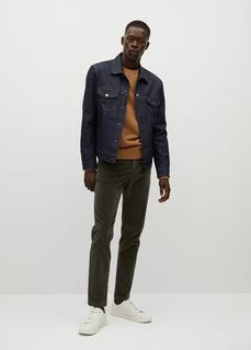 Вельветовые брюки в стиле джинсов tapered fit - Berdam Mango